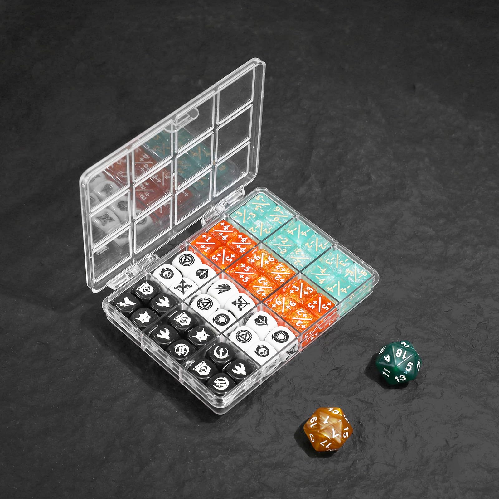 Amazon.co.jp: FourDragons 50個 12mm MTG 能力 キーワード アイコン